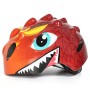Wozinsky Children's Bicycle Helmet, Dragon Pattern, Lightweight, S - Red