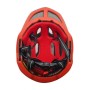 Wozinsky Kids' Full Face Bike Helmet with USB Rear Light S - Red and Yellow