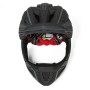 Wozinsky Kids' Full Face Bike Helmet with USB Rear Light S - Gray