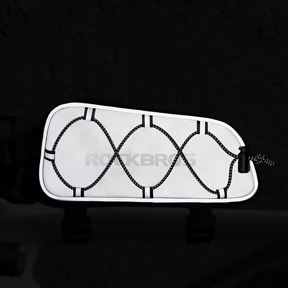 Rockbros 3012010901 bicycle frame bag 0.9 l - silver