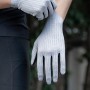 Rockbros Breathable Full Finger Cycling Gloves, Size: L - Gray