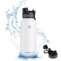 Rockbros 35210029005 thermal bicycle bottle for drinks 550 ml - white