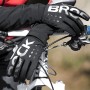 Rockbros cycling gloves, insulated, long, size: XXL - black and gray