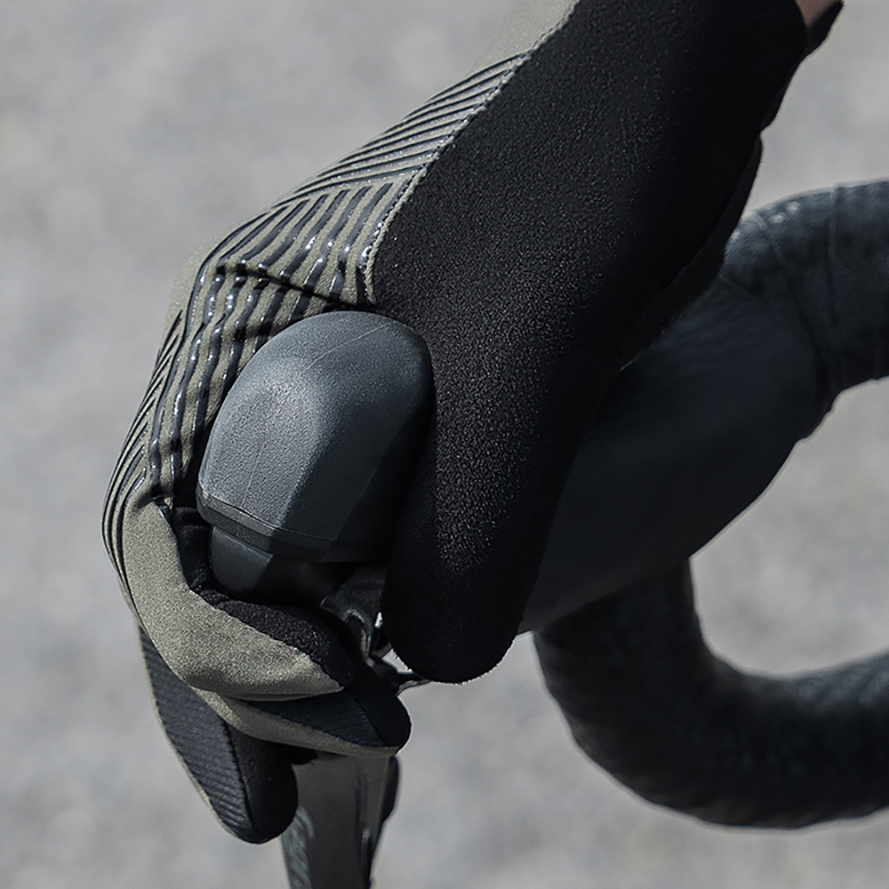 Rockbros cycling gloves spring/summer/autumn, full, size: L - green