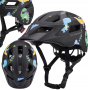 Wozinsky Children's MTB Bike Helmet with Detachable Visor XS - Black