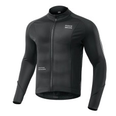Rockbros Fall/Winter Long Sleeve Cycling Jacket L - Black