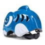 Wozinsky Children's Bike Helmet Dinosaur Pattern S - Blue