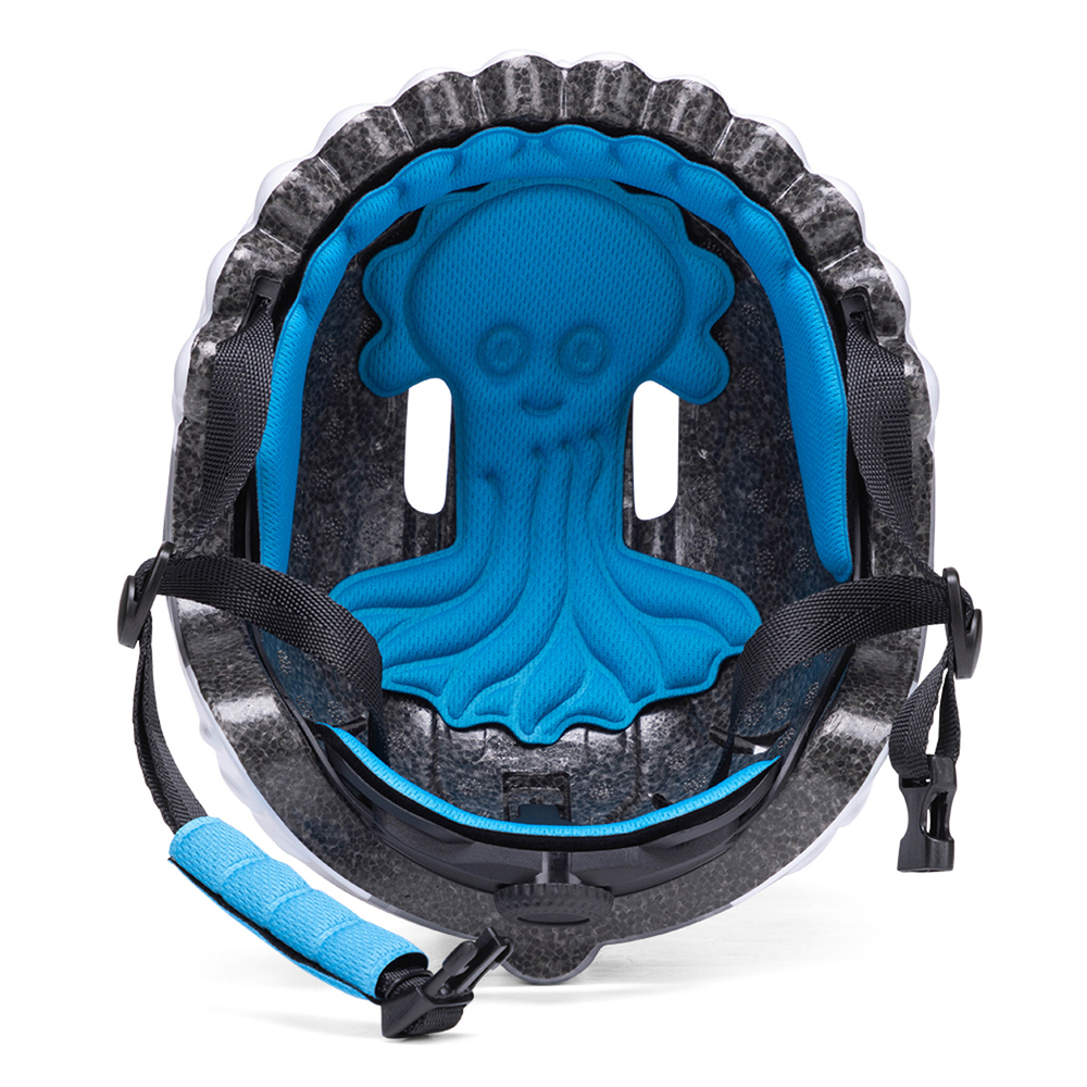 Wozinsky Children's Bike Helmet Dinosaur Pattern S - Blue