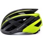 Wozinsky MTB Bike Helmet with Removable Visor and Rear USB Light L - Black and Yellow