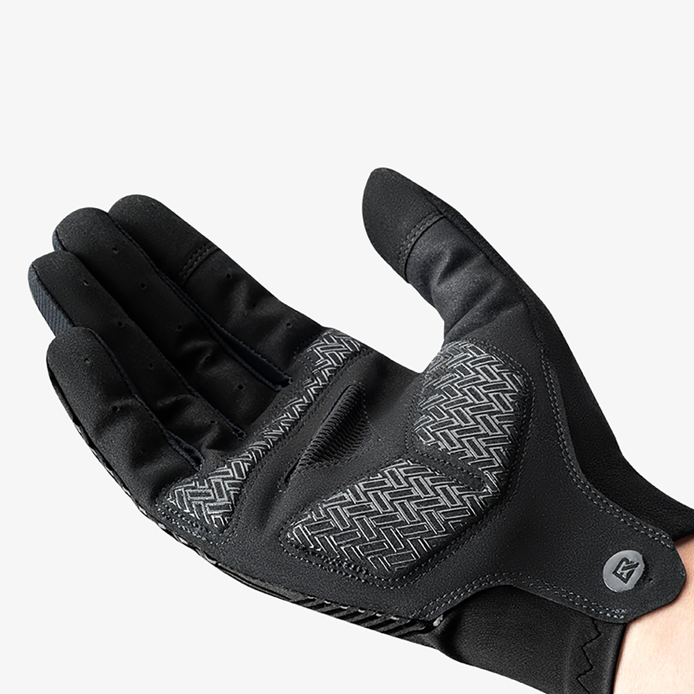 Rockbros cycling gloves spring/summer/autumn, full, size: XL - black