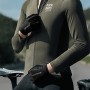 Rockbros cycling gloves spring/summer/autumn, full, size: XXL - black