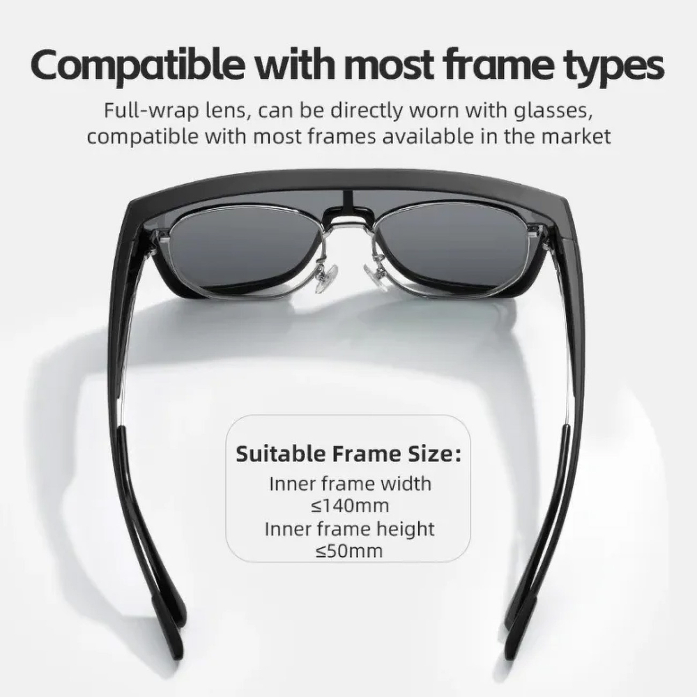 Rockbros SP304 Polarized Cycling Glasses - Black