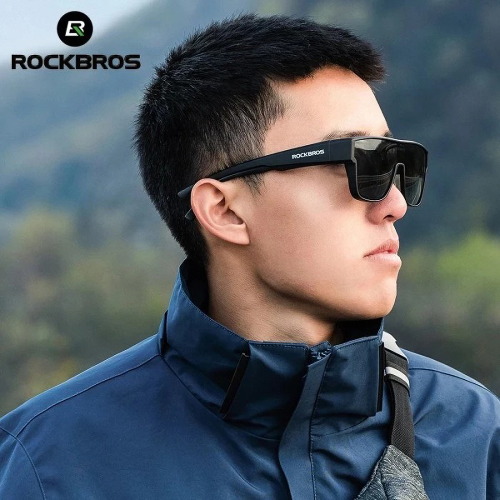 Rockbros SP304 Polarized Cycling Glasses - Black