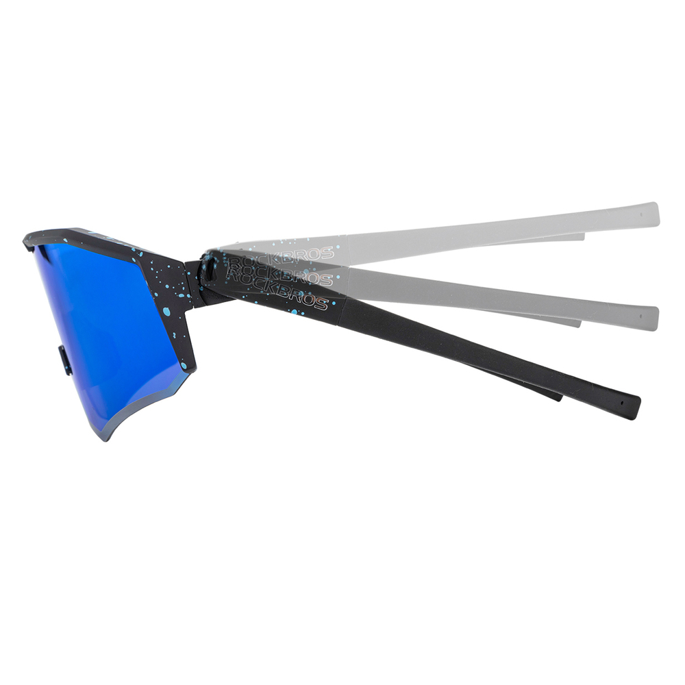 Rockbros SP297 polarizing cycling glasses - purple