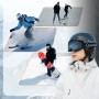 Qunature 10130003003 Ski Helmet with Earmuffs for Snowboard 58-61 cm - Black