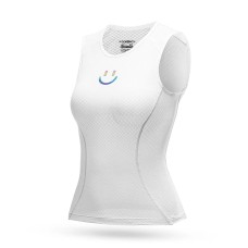 Rockbros YDBX001 Women's Quick-Dry Sleeveless Cycling Jersey M/L - White