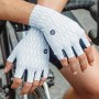 Rockbros Road Cycling Gloves Size: L - Black and White