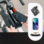 Rockbros 30120122002 Waterproof Bicycle Frame Bag with Magnetic Closure 0.9L - Black