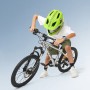 Rockbros TT-32004 Shark Children&amp;amp;#39;s Bike Helmet with Detachable Jaw Size M (54-58) - Green