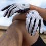 Rockbros sports gloves full spring-summer size S - white and black