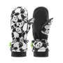 Qunature Panda Heat Transfer Ski Gloves Kids Size S - Black/White