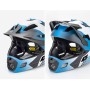 Rockbros TS-61 10110061001 Children's Bike Helmet with Detachable Chin Size S (48-52) - Blue