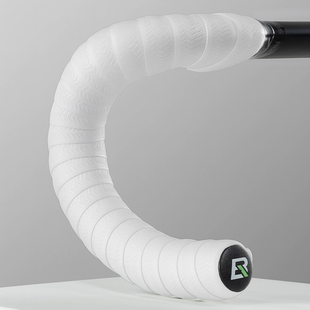 Rockbros EVA Handlebar Tape &amp;quot;Power&amp;quot; Pattern - White