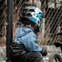 Rockbros TS-61 10110061002 Children&amp;amp;#39;s Bike Helmet with Detachable Chin Size M (54-57) - Blue