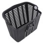 Wozinsky WKR-PK plastic handlebar bicycle basket - black