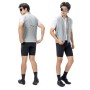 Rockbros YDMJ003 Spring/Autumn Windproof Vest Size S - White/Gray