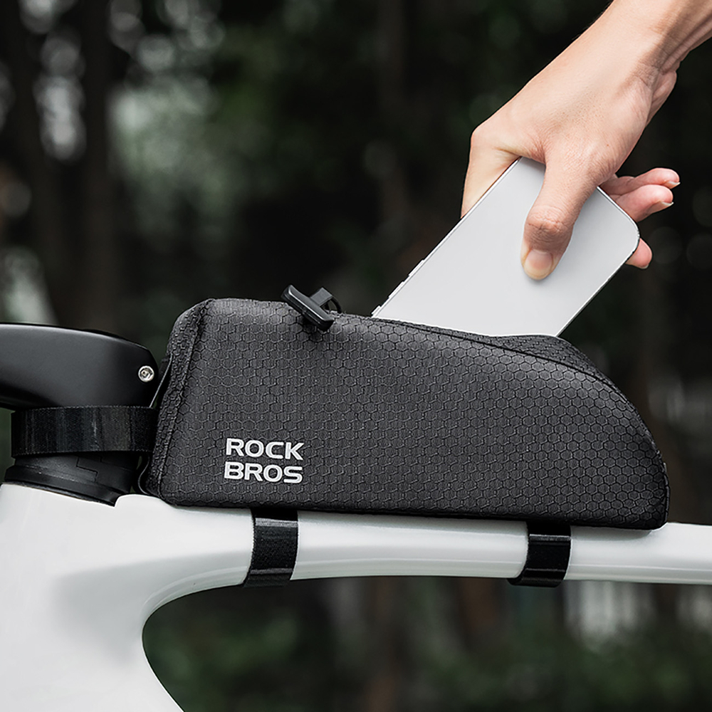 Rockbros Top Tube Frame Bag 0.9l - Black