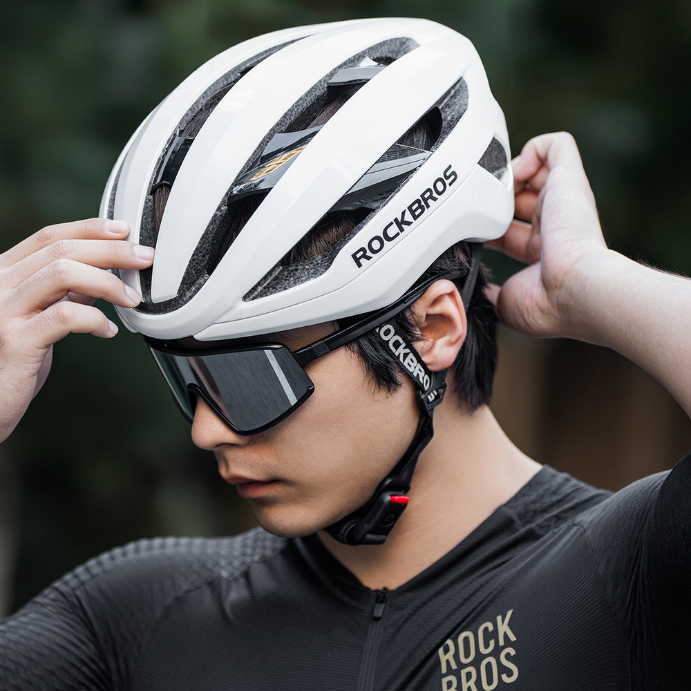 Rockbros LK-79 Bike Helmet 58–62 cm - White