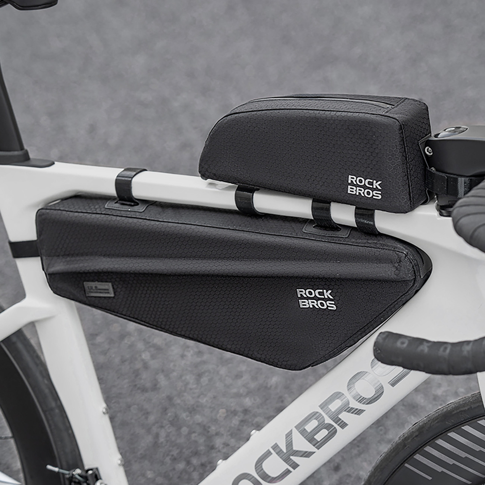 Rockbros Bike Bag for Frame Under Top Tube 2.9l - Black