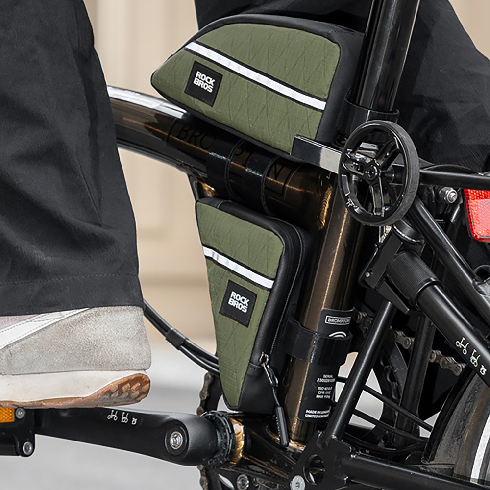 Rockbros Triangle Bike Frame Bag 0.3l - Black
