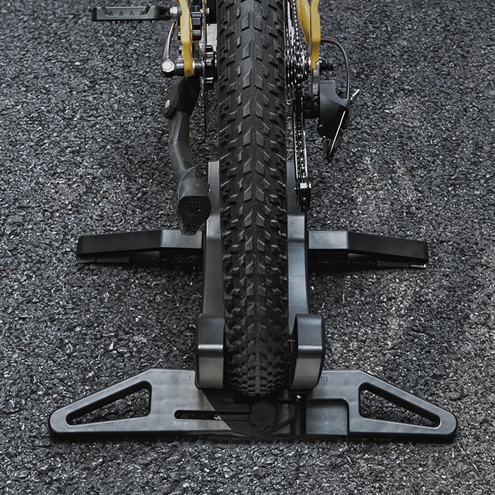 Wozinsky WSR-02 bicycle stand, stable, for bicycle wheels - black