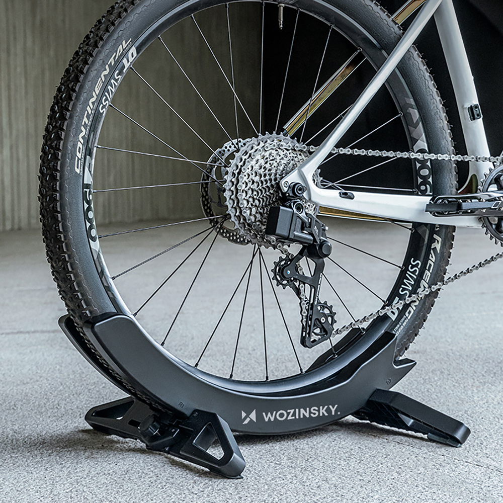 Wozinsky WSR-02 bicycle stand, stable, for bicycle wheels - black