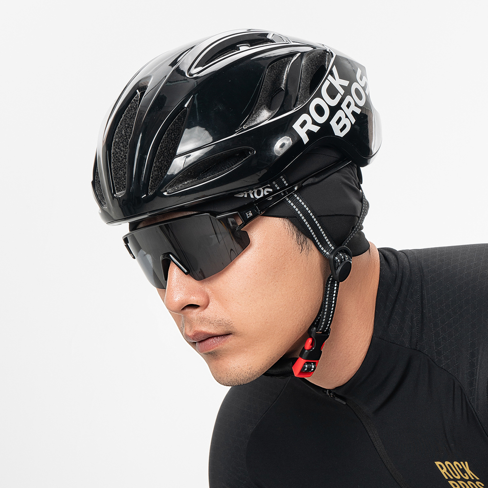 Rockbros M015 Winter Reversible Cycling Cap Size 54-61 cm - Black