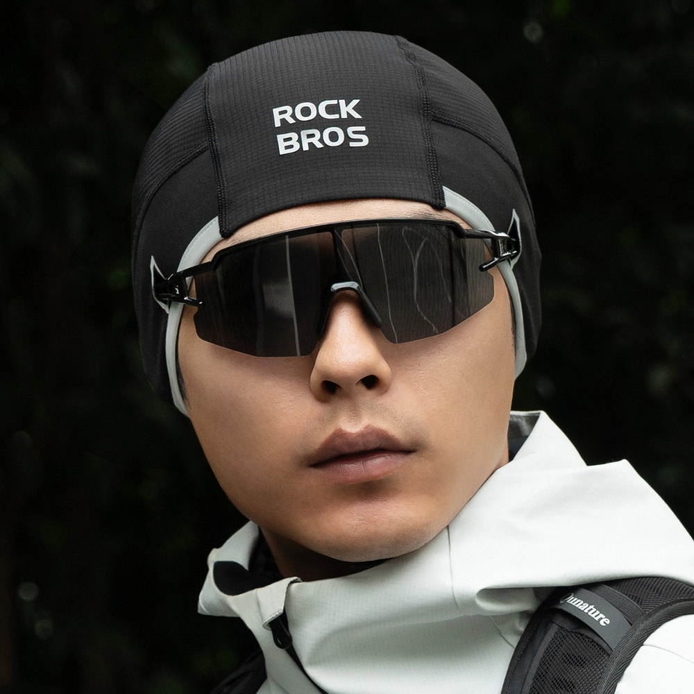 Rockbros M016 Winter Windproof Cycling Cap Size 54-61 cm - Black