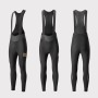 Rockbros YDCK012-1 Long Fleece Bib Tights with Pad Size S - Black