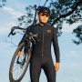 Rockbros YDWT020 Diamond Cycling Jersey Spring/Autumn/Winter Size XS - Black