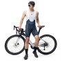 Rockbros YDDK009 Men&amp;amp;#39;s Cycling Bib Shorts with Pad Size M - Dark Blue