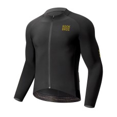 Rockbros YDWT020 Diamond Spring/Autumn/Winter Cycling Jersey Size XL - Black