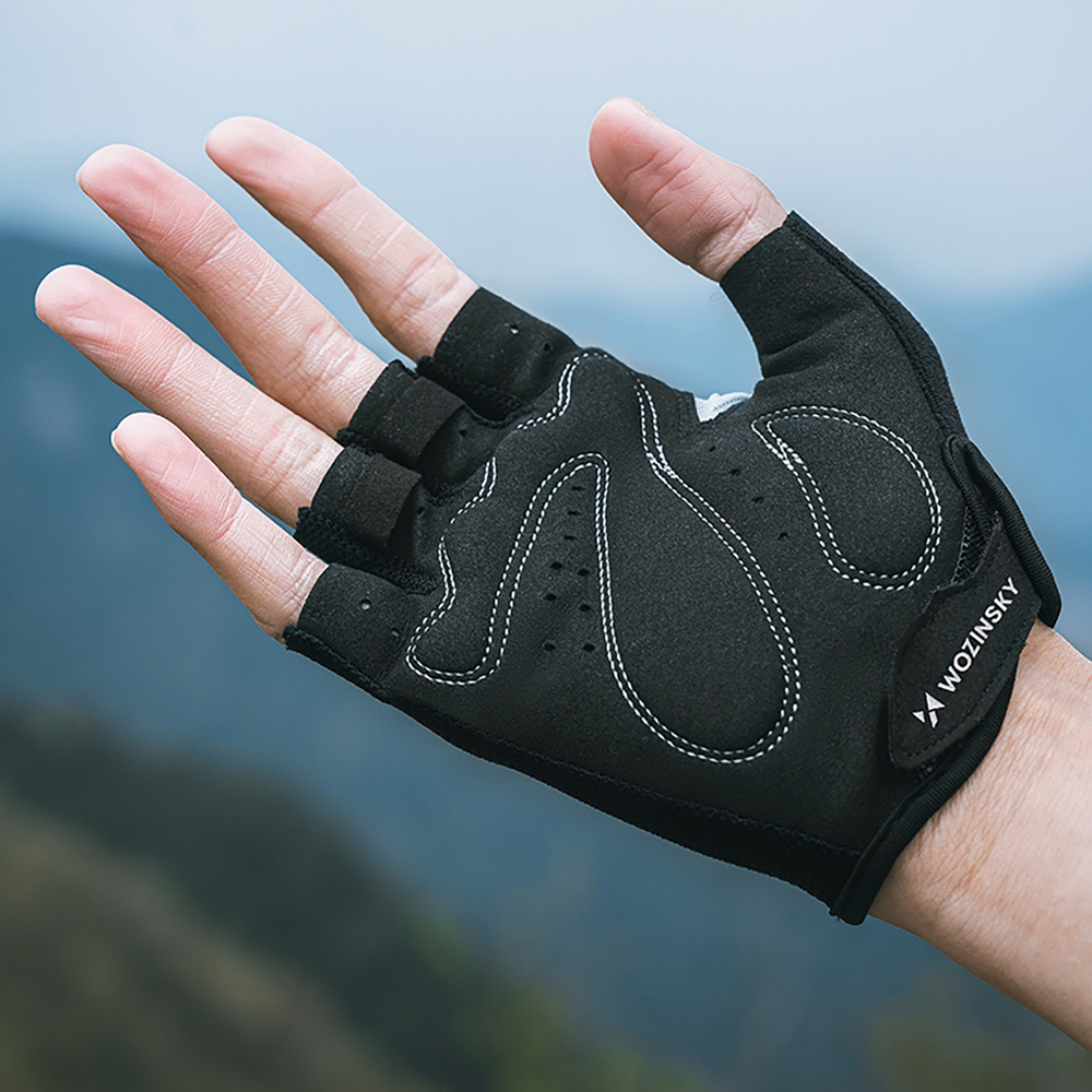 Wozinsky WRR-02XL cycling gloves size XL - gray