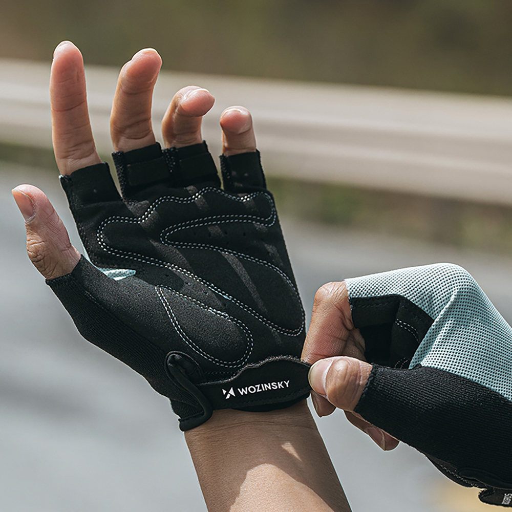 Wozinsky WRR-02XL cycling gloves size XL - gray