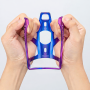 Wozinsky WUR-01BP Bike Bottle Holder Basket - Blue and Purple