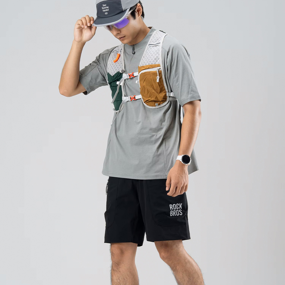 Rockbros YDDK015 shorts with belt size XXXL - black