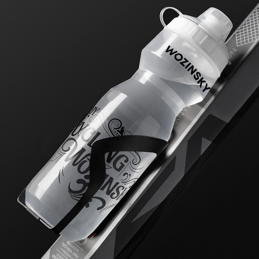 Wozinsky WBR-01T 750ml Bicycle Bottle - Transparent