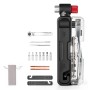 Rockbros Multitool Bike Tool Set with CO2 Pump and Ratchet Wrench - Black