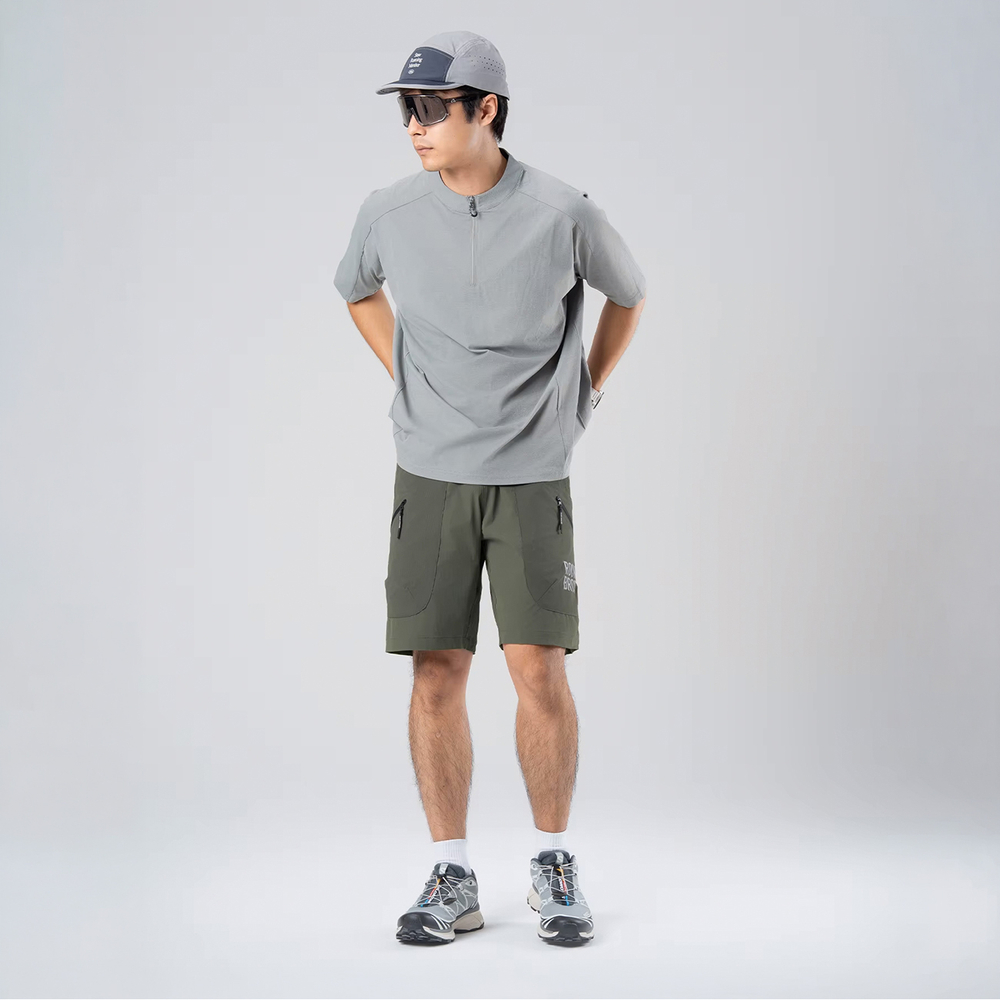 Rockbros YDDK015 shorts with belt size L - green