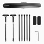 Wozinsky WBR-01 universal adjustable bicycle fender - black